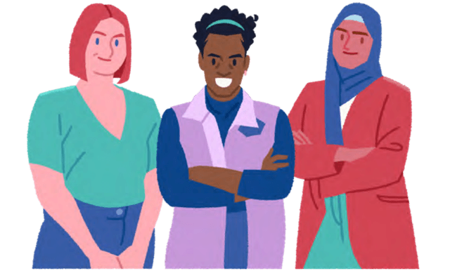 Diverse women illustration