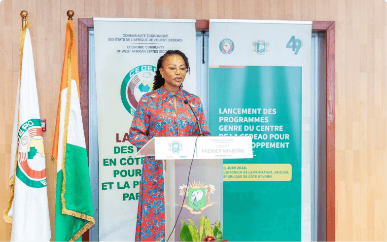 Égalité des sexes et autonomisation des femmes : les programmes genre de la CEDEAO